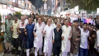 প্রস্তাবিত বাজেটকে স্বাগত জানিয়ে সিলেট মহানগর বিএনপির আনন্দ মিছিল