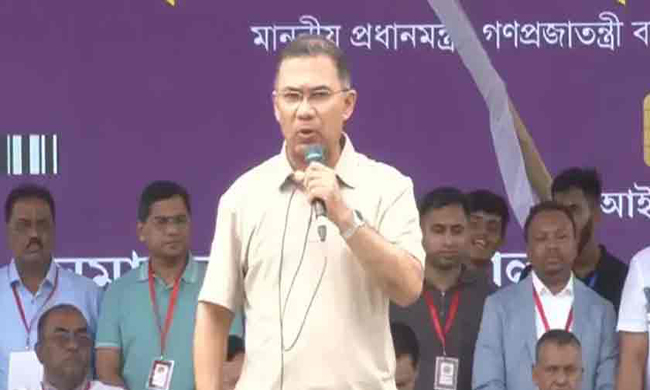 বাজেটকে যারা গণবিরোধী বলে তারা জনগণের বন্ধু নয় : তারেক রহমান