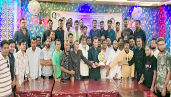 নগর উন্নয়ন কতৃপক্ষের চেয়ারম্যান মনোনীত হওয়ার কয়েছ লোদীকে সংবর্ধনা