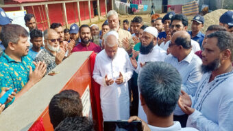 জাফলংয়ে ১ কোটি ২৫ লাখ টাকার মিনি ওয়াটার ট্রিটমেন্ট প্লান্টের ভিত্তিপ্রস্তর স্থাপন করেন-মন্ত্রী আরিফ
