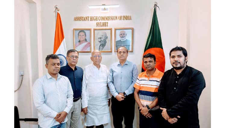 ভারতীয় সহকারী হাই কমিশনারের সাথে সাক্ষাৎ