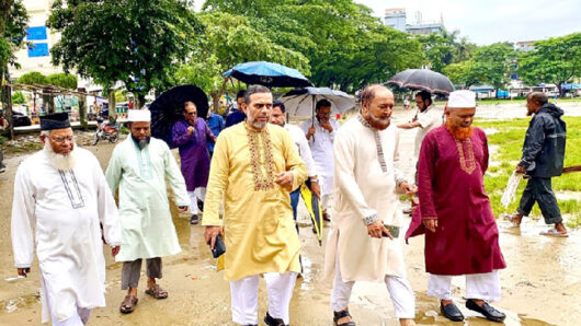 ২৫ জুলাই সিলেটে ১১ দলীয় ঐক্যের সমাবেশ-আলিয়া মাদরাসা মাঠে পরিদর্শন