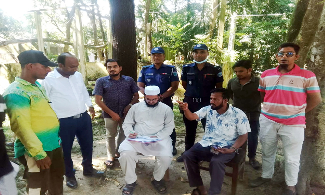 মাধবপুরে অবৈধ বালু উত্তোলনের বিরুদ্ধে অভিযান, ৫০ হাজার টাকা জরিমানা