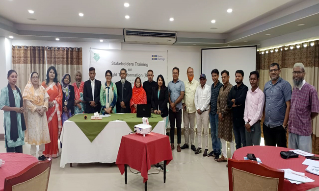 তথ্য অধিকার আইন নিয়ে বেলার প্রশিক্ষণ কর্মসূচি সম্পন্ন