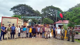 ভারতে সাজাভোগ শেষে তামাবিল দিয়ে ফিরলেন ১০ বাংলাদেশি