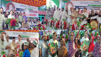 সিসিকের ৪নং ওয়ার্ডের উদ্যোগে সিলেট উন্নয়ন কর্তৃপক্ষের চেয়ারম্যান লোদীকে নাগরিক সংবর্ধনা