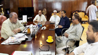সিসিক প্রশাসকের সাথে জেলা ও মহানগর জামায়াতের মতবিনিময়