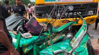 এবার সিলেট ওসমানীনগরে ট্রাক-সিএনজির সংঘর্ষ, একাধিক নিহতের খবর