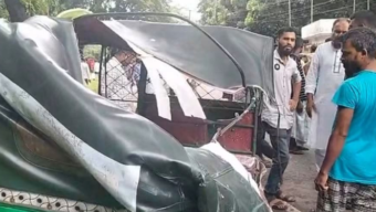 সিলেটে বেড়াতে এসে সড়ক দুর্ঘটনায় প্রাণ গেল মাদ্রাসাছাত্রীর