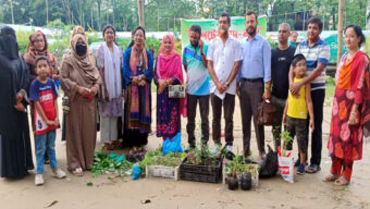 বৃক্ষ মেলায় ‘সিলেটের ছাদ কৃষি’ গ্রুপের উদ্যোগে সৌখিন কৃষকদের মিলনমেলা