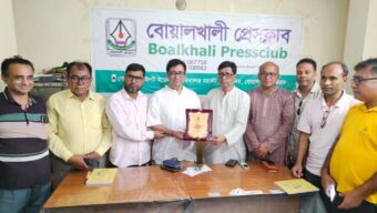 বোয়ালখালী প্রেসক্লাবের সংবর্ধনা সভায়-চিন্ময় বড়ুয়া জাতীয় অর্থনীতিতে সিংহভাগ অবদান রাখছে পোশাক শিল্প