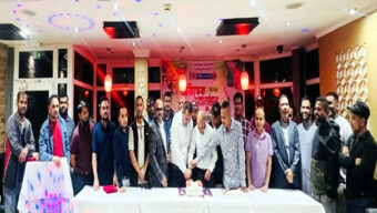 যুক্তরাজ্য যুবদল হাল অ্যান্ড ইস্ট রাইডিং শাখার ৪১ সদস্যের কমিটির অভিষেক অনুষ্ঠিত