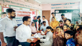 ডুংরিয়ায় থ্যালাসেমিয়া বিষয়ে স্বাস্থ্য পরীক্ষা ও সচেতনতামূলক কর্মসূচি অনুষ্ঠিত