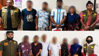 সিলেটে ১০ নারী-পুরুষ গ্রেফতার, দুটি হোটেল সিলগালা