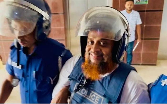 সিলেট আদালতে হাসিখুশি আওয়ামী লীগ নেতা পল্লব, কারাগারে প্রেরণ