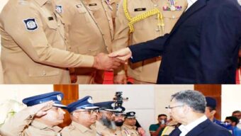 রাষ্ট্রপতির পুলিশ পদক ৯৮ জনকে প্রদান করলেন-স্বরাষ্ট্রমন্ত্রী