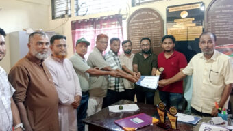 এসএসসি পরীক্ষায় জিপিএ-৫ প্রাপ্ত কৃতী শিক্ষার্থীদের সংবর্ধনা দিয়েছে সিলেটস্থ শান্তিগঞ্জ সমিতি