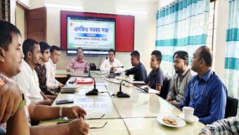 গোয়াইনঘাটে উপজেলা এনজিও সমন্বয় সভা অনুষ্ঠিত