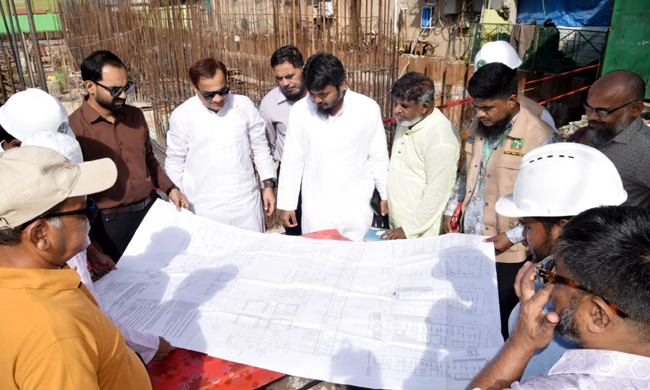 ইমারত নির্মাণ বিধিমালা মানতে সিউকের পরিদর্শন