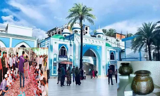 ৫ম বারের মতো প্রকাশ্যে গণনা হচ্ছে সিলেট শাহজালাল (র.) মাজারের টাকা