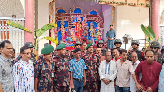সিলেটে পূজার নিরাপত্তায় বিজিবির বিশেষ সতর্কতা-সেক্টর কমান্ডার