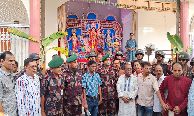 সিলেটে পূজার নিরাপত্তায় বিজিবির বিশেষ সতর্কতা-সেক্টর কমান্ডার
