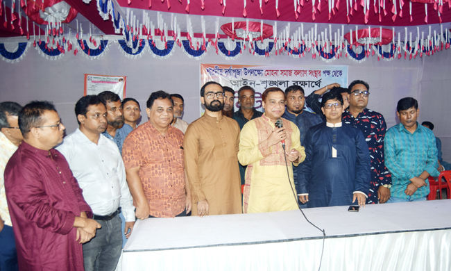 সিলেট নগরীর বিভিন্ন পূজামণ্ডপ পরিদর্শন করলো সিউক