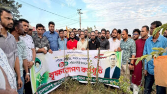 যুবদলের ৪৮তম প্রতিষ্ঠাবার্ষিকীতে সিলেট জেলা ও মহানগর যুবদলের বৃক্ষরোপণ কর্মসূচি পালন