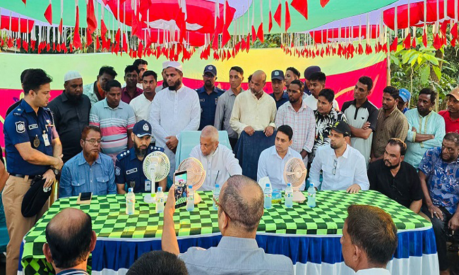 সিলেটে খুন হওয়া যুবদল নেতার বাড়িতে মন্ত্রী আরিফ, আসামিদের দ্রুত গ্রেপ্তারের নির্দেশ