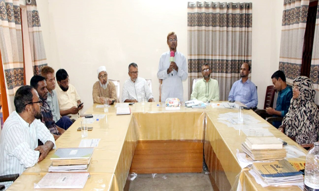গোলাপগঞ্জে শিক্ষকের উপর হামলার প্রতিবাদে বাশিস সিলেট জেলা ও মহানগর কমিটির প্রতিবাদ সভা