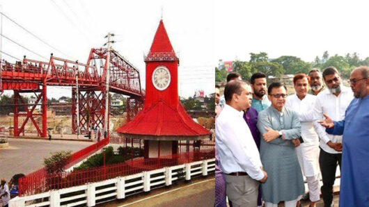 সুরমার উপরে নির্মিত হবে ঝুলন্ত সেতু, সংস্কার হবে সিলেটের ঐতিহ্যবাহী কিনব্রিজও-বাণিজ্যমন্ত্রী
