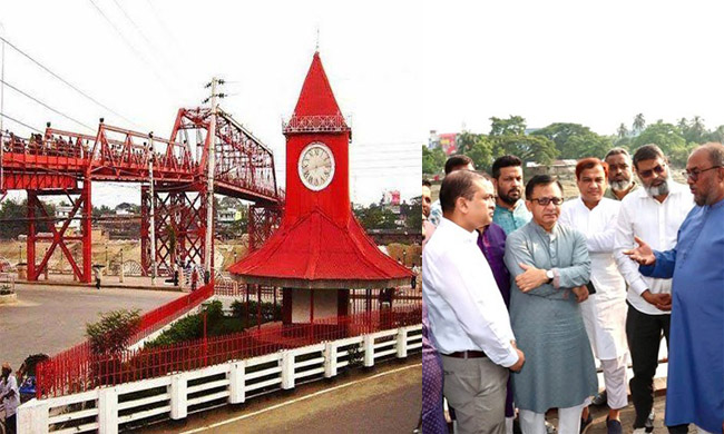 সুরমার উপরে নির্মিত হবে ঝুলন্ত সেতু, সংস্কার হবে সিলেটের ঐতিহ্যবাহী কিনব্রিজও-বাণিজ্যমন্ত্রী