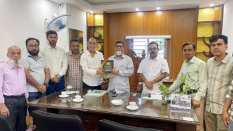 সুবিপ্রবি ভিসির সঙ্গে “শান্তিগন্জ সমিতি সিলেট “ও “সুনামগঞ্জ ওয়েলফেয়ার অ্যাসোসিয়েশন ইউকে”র নেতৃবৃন্দের সৌজন্য সাক্ষাৎ